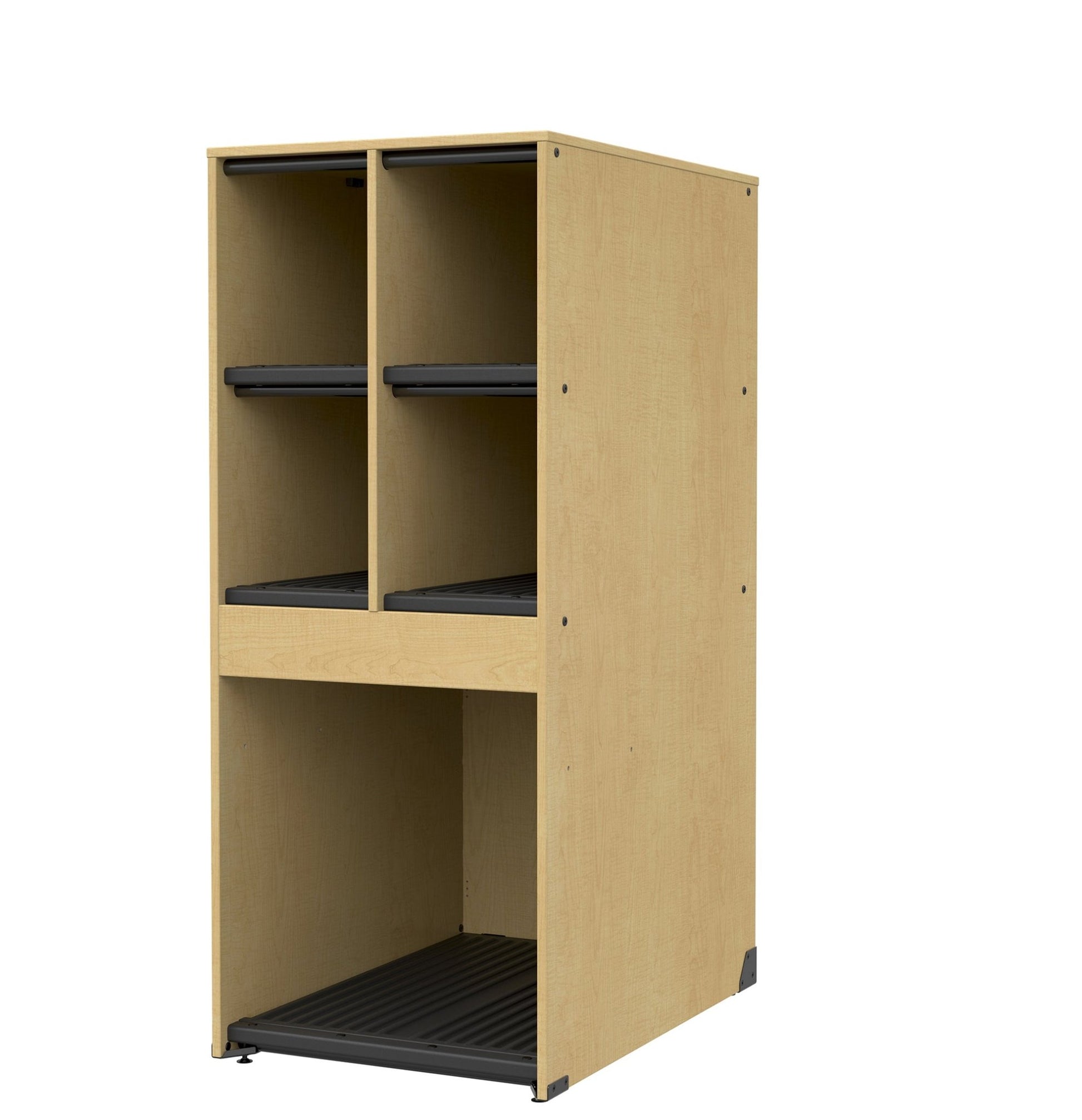 Marco Band - Stor Collection 4 Small/1 Large Compartment 40" Deep Instrument Storage Cabinet 68"H (BS137) - SchoolOutlet