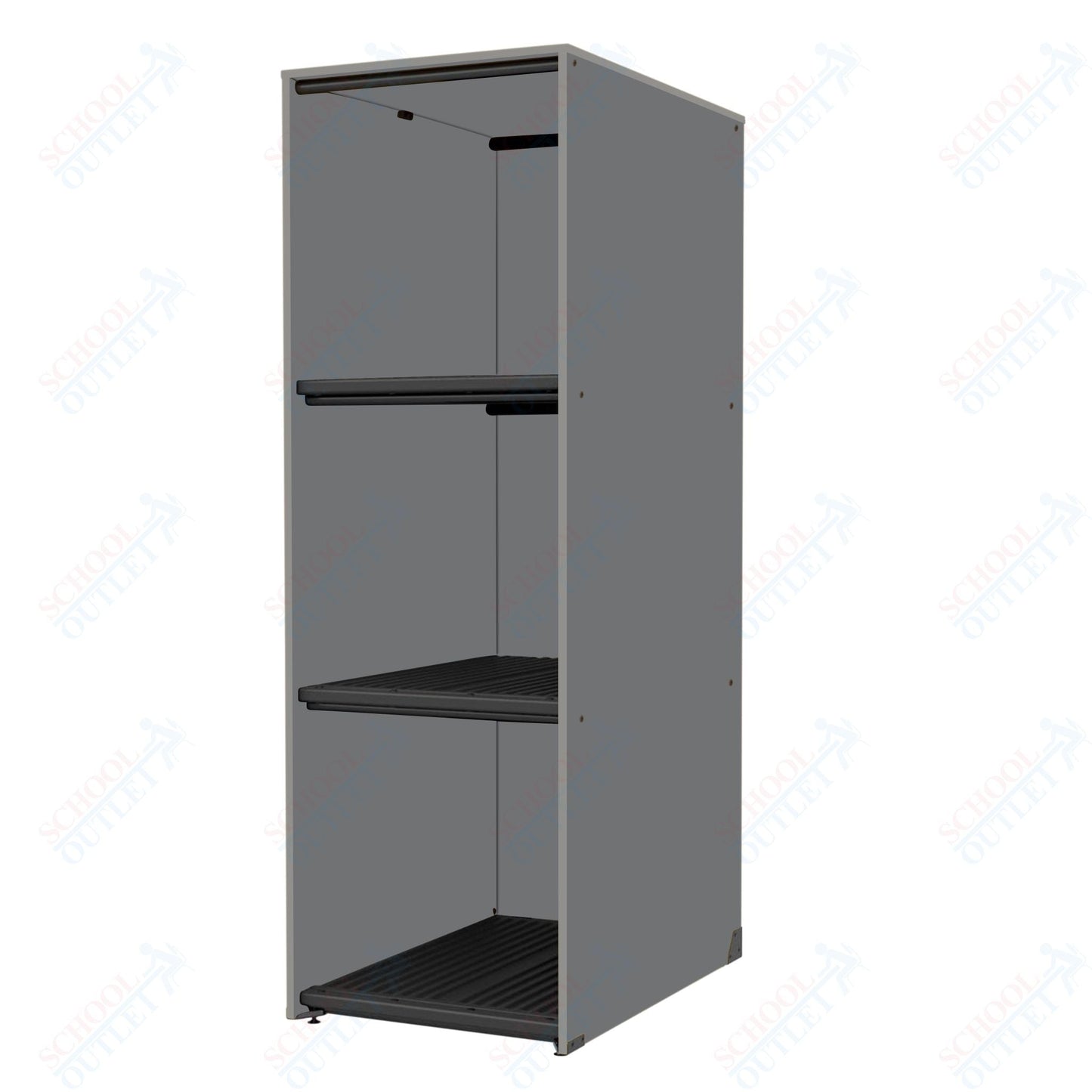 Marco Band - Stor Collection 3 Narrow Compartment 29" Deep Instrument Storage Cabinet 84"H (BS140N) - SchoolOutlet