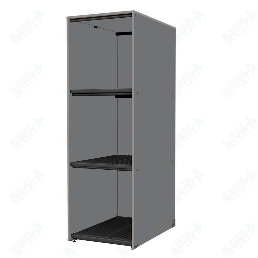 Marco Band - Stor Collection 3 Narrow Compartment 29" Deep Instrument Storage Cabinet 84"H (BS140N) - SchoolOutlet