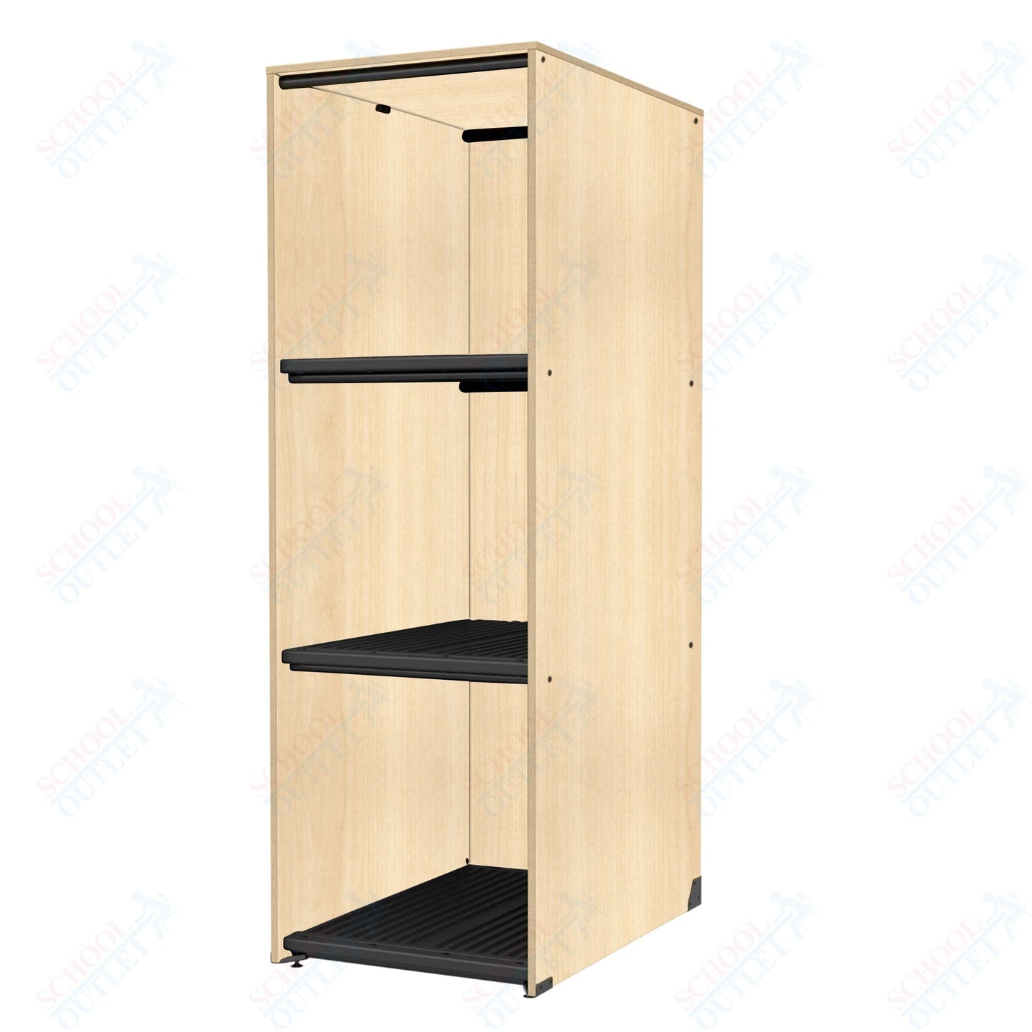 Marco Band - Stor Collection 3 Narrow Compartment 29" Deep Instrument Storage Cabinet 84"H (BS140N) - SchoolOutlet