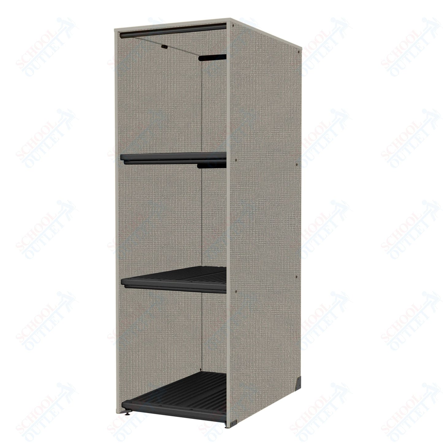 Marco Band - Stor Collection 3 Narrow Compartment 29" Deep Instrument Storage Cabinet 84"H (BS140N) - SchoolOutlet