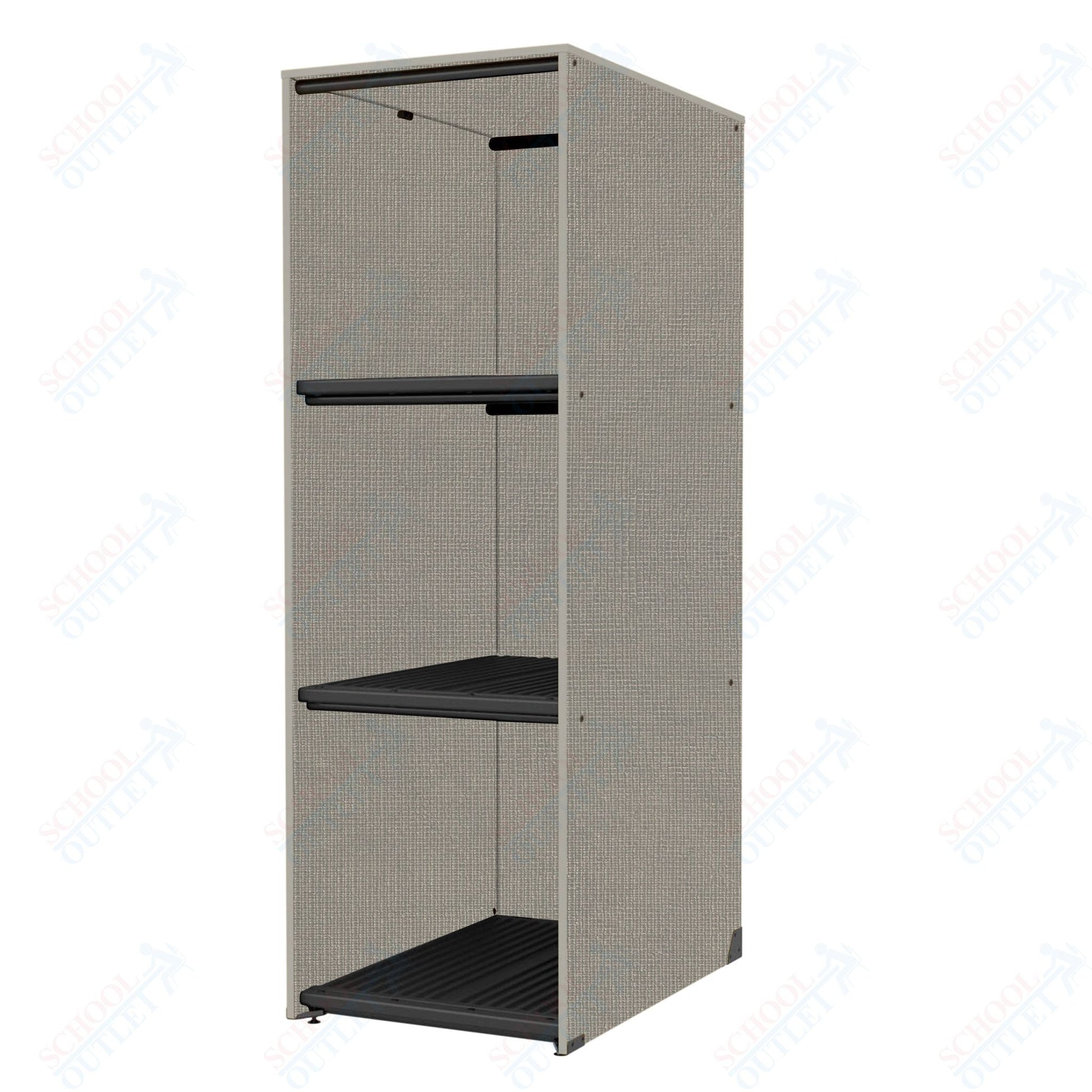 Marco Band - Stor Collection 3 Narrow Compartment 29" Deep Instrument Storage Cabinet 84"H (BS140N) - SchoolOutlet