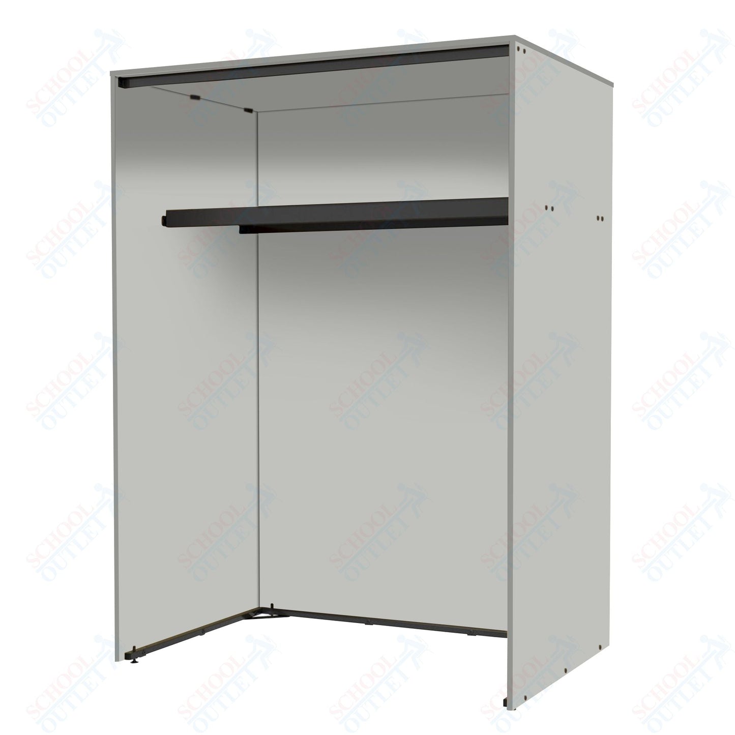 Marco Band - Stor Collection 60" Wide Compartment with 1 Shelf 40" Deep Instrument Storage Cabinet 84"H (BS170) - SchoolOutlet