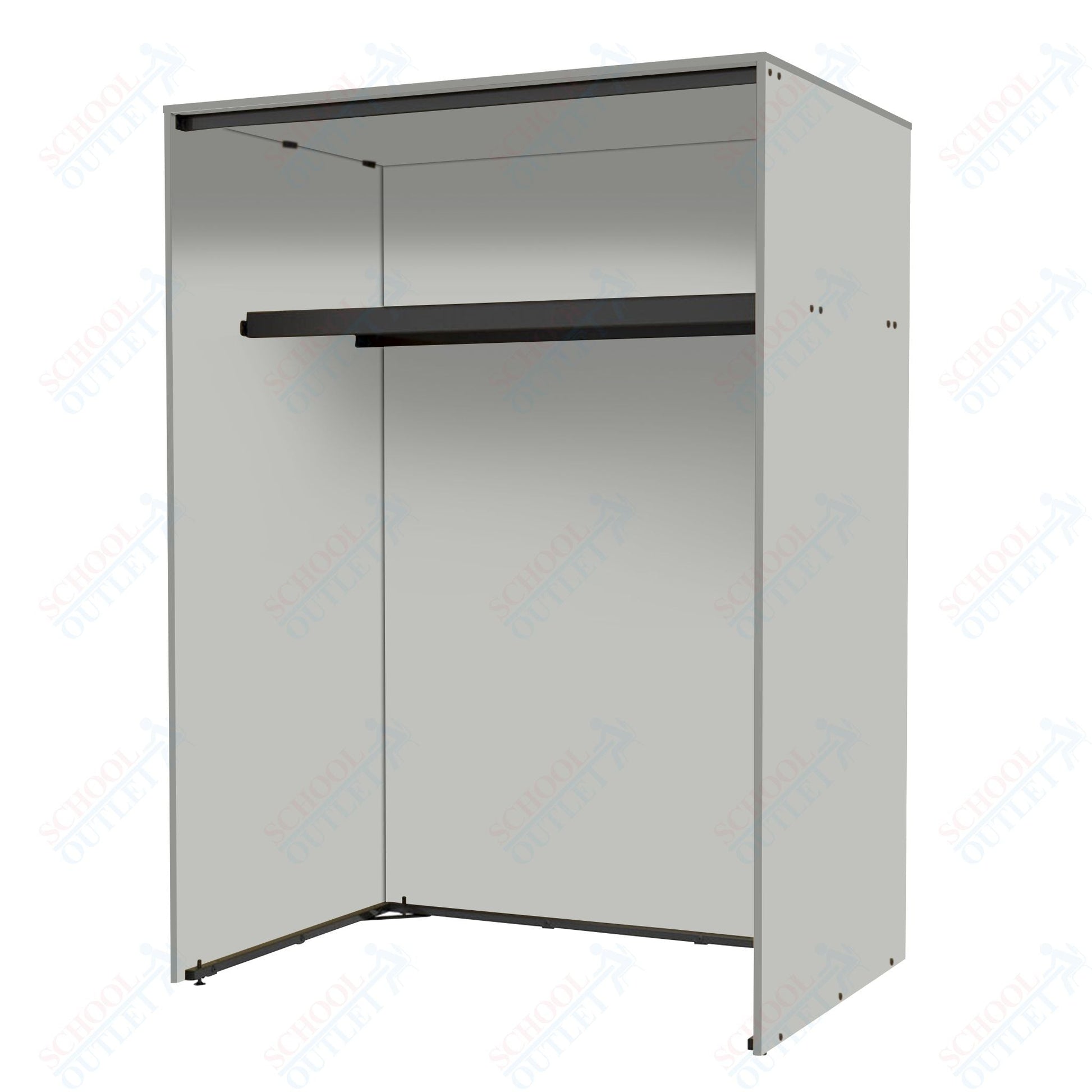Marco Band - Stor Collection 60" Wide Compartment with 1 Shelf 40" Deep Instrument Storage Cabinet 84"H (BS170) - SchoolOutlet