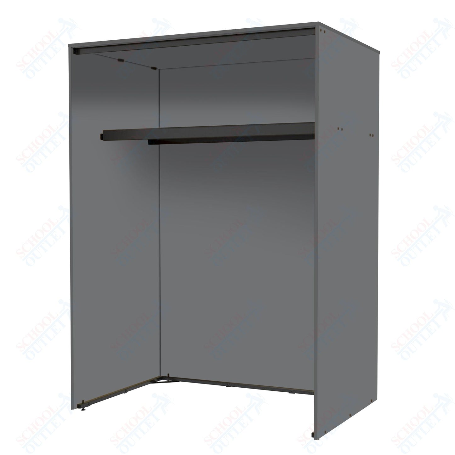 Marco Band - Stor Collection 60" Wide Compartment with 1 Shelf 40" Deep Instrument Storage Cabinet 84"H (BS170) - SchoolOutlet