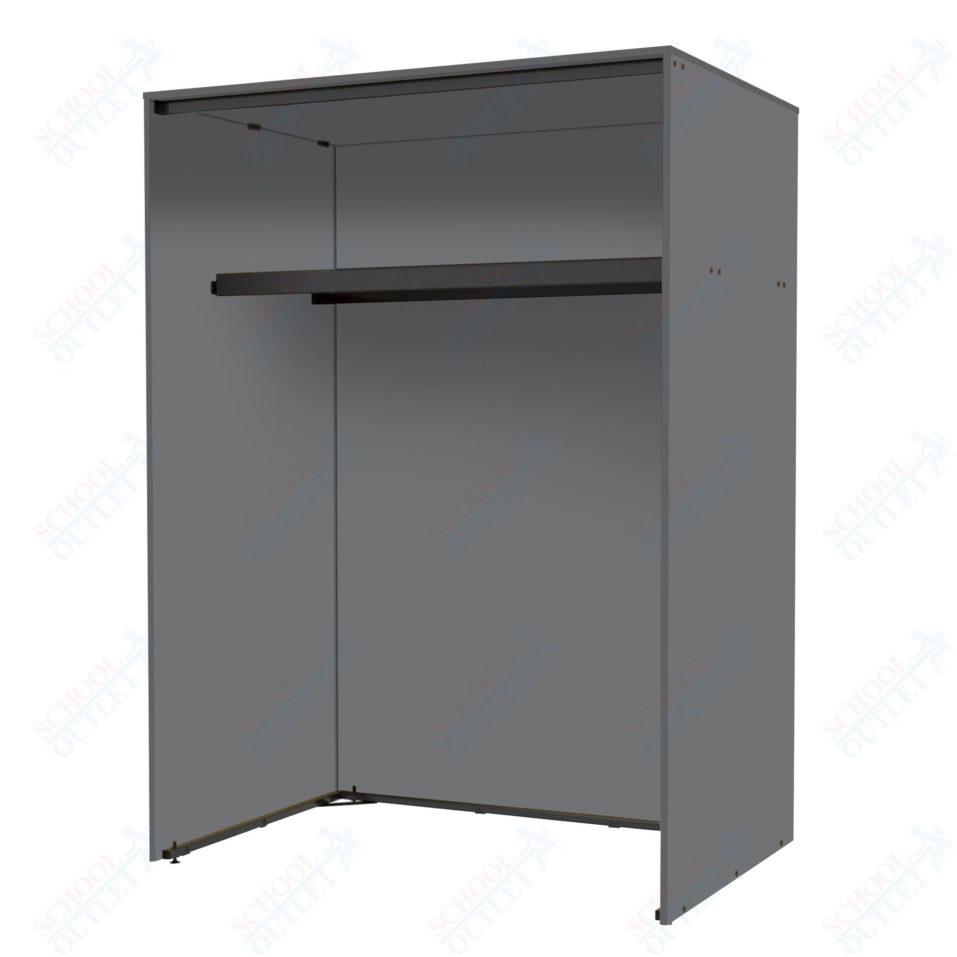 Marco Band - Stor Collection 60" Wide Compartment with 1 Shelf 40" Deep Instrument Storage Cabinet 84"H (BS170) - SchoolOutlet
