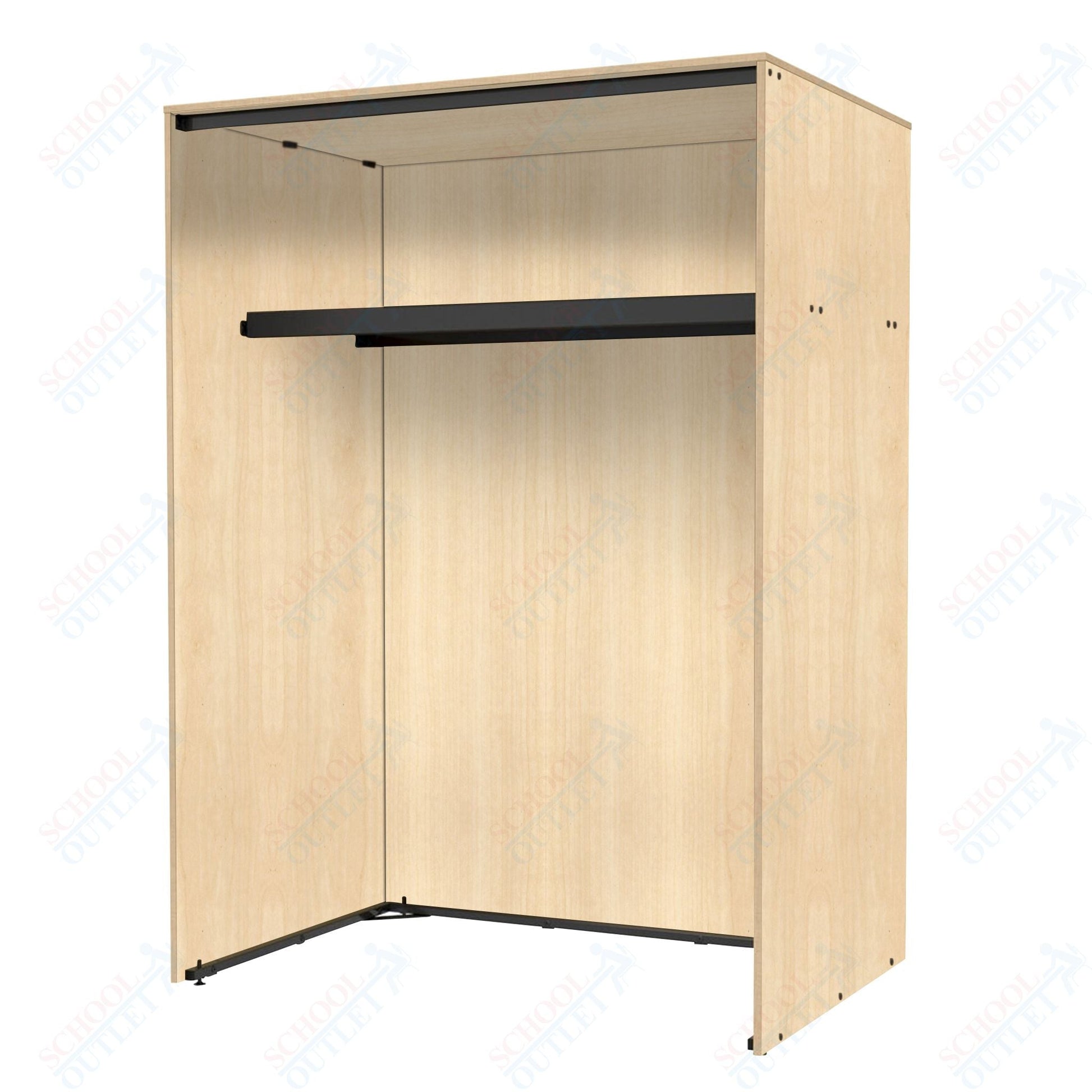Marco Band - Stor Collection 60" Wide Compartment with 1 Shelf 40" Deep Instrument Storage Cabinet 84"H (BS170) - SchoolOutlet