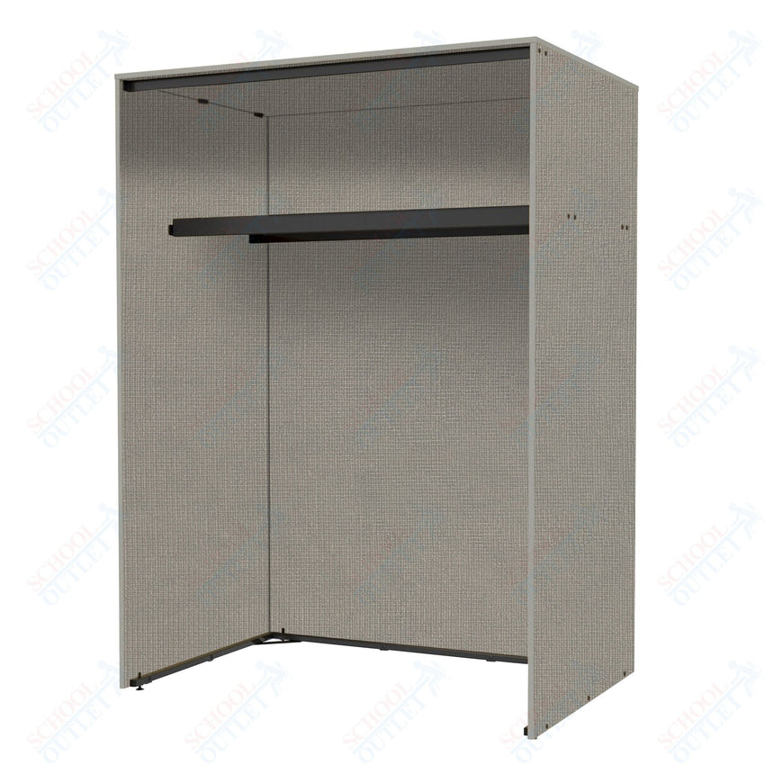 Marco Band - Stor Collection 60" Wide Compartment with 1 Shelf 40" Deep Instrument Storage Cabinet 84"H (BS170) - SchoolOutlet