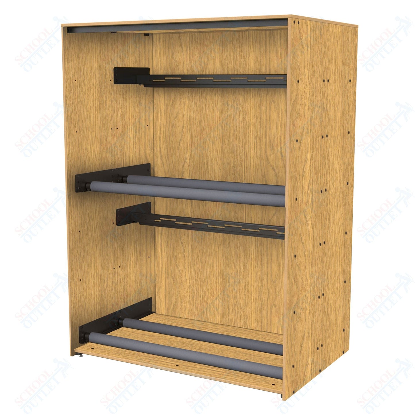 Marco Band - Stor Collection Wide Cabinet 40" Deep String Instrument Storage Cabinet 84"H (BS171) - SchoolOutlet