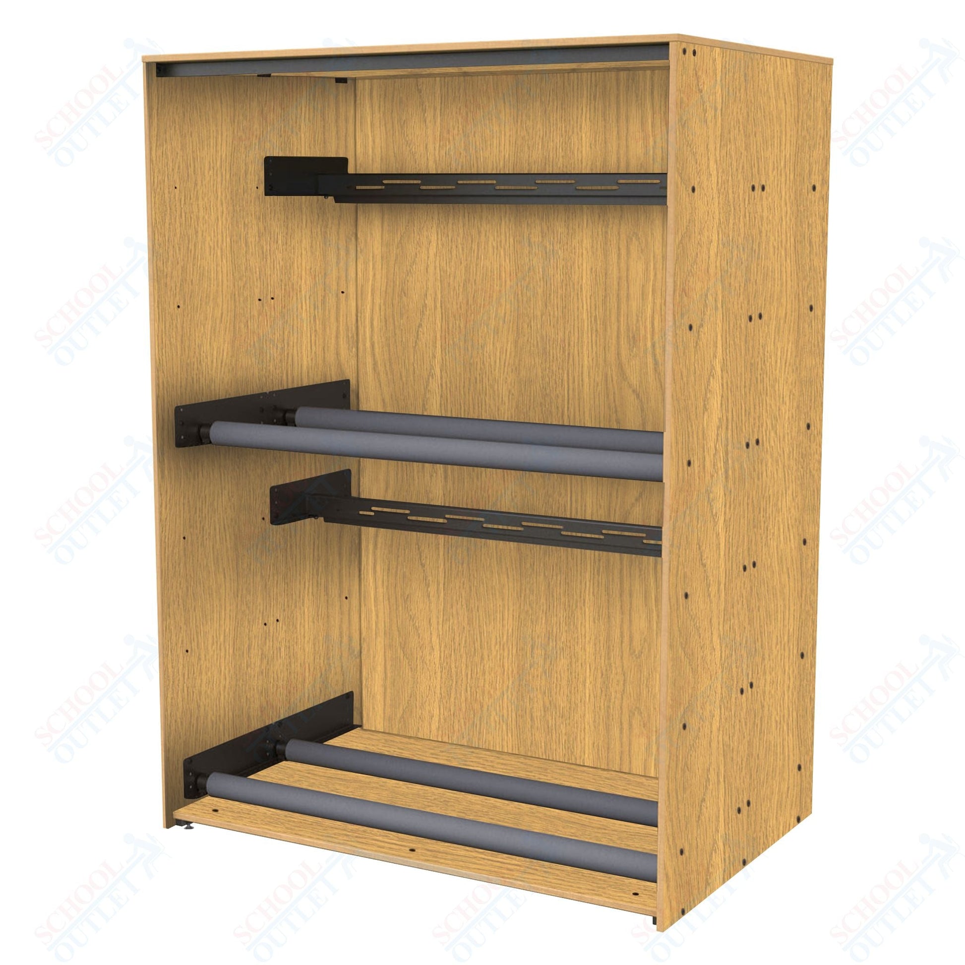 Marco Band - Stor Collection Wide Cabinet 40" Deep String Instrument Storage Cabinet 84"H (BS171) - SchoolOutlet