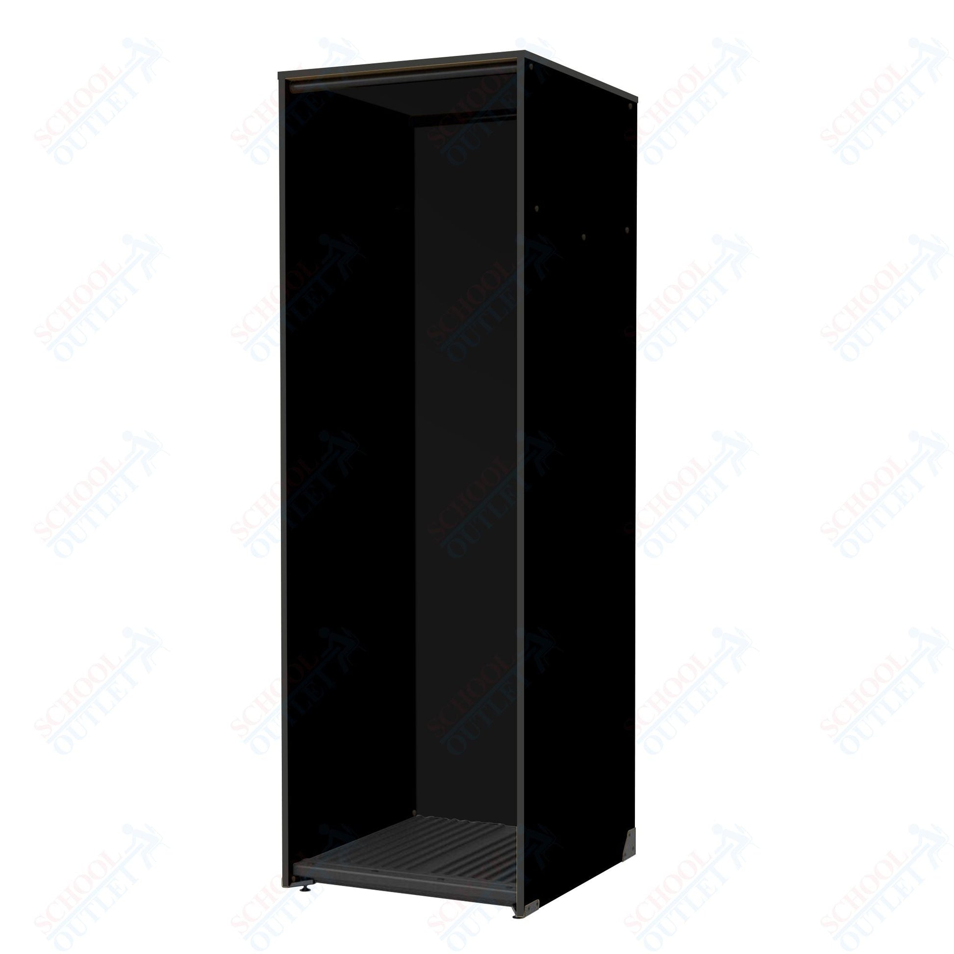 Marco Band - Stor Collection Storage Cabinet with 1 Rod Holds 11 Uniforms or Robes 27.75"W x 84"H x 29.25"D (BS200) - SchoolOutlet