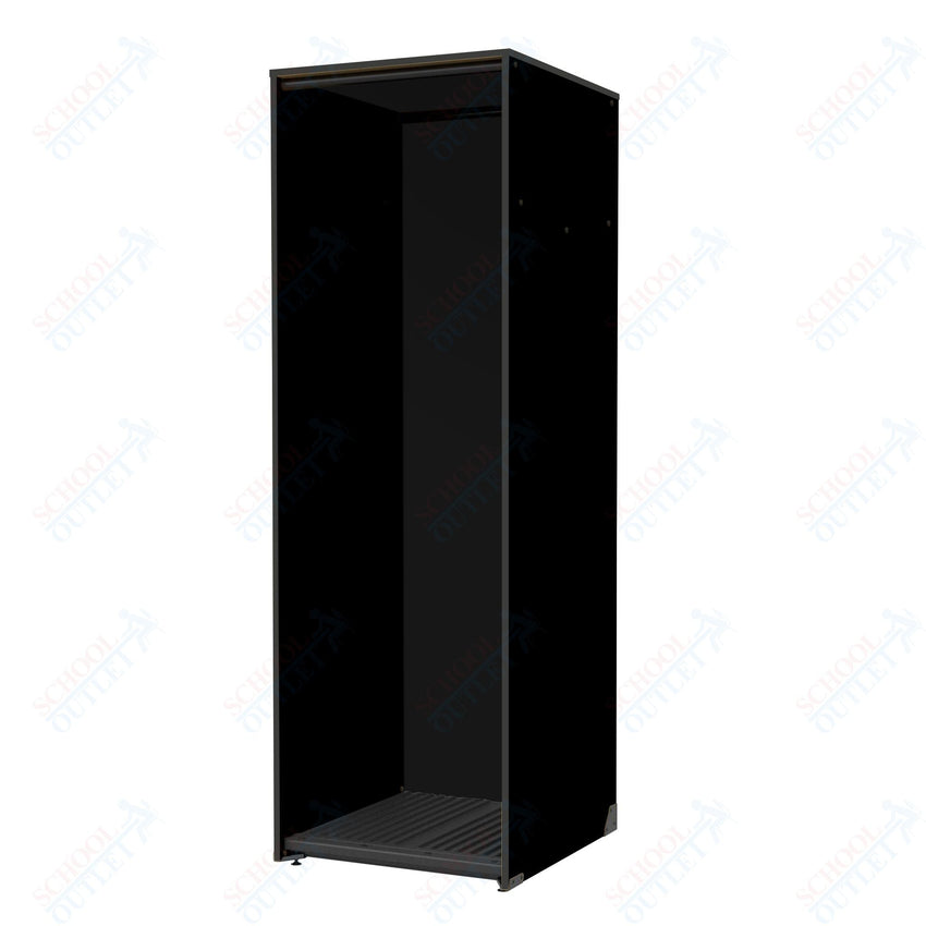 Marco Band - Stor Collection Storage Cabinet with 1 Rod Holds 11 Uniforms or Robes 27.75"W x 84"H x 29.25"D (BS200) - SchoolOutlet