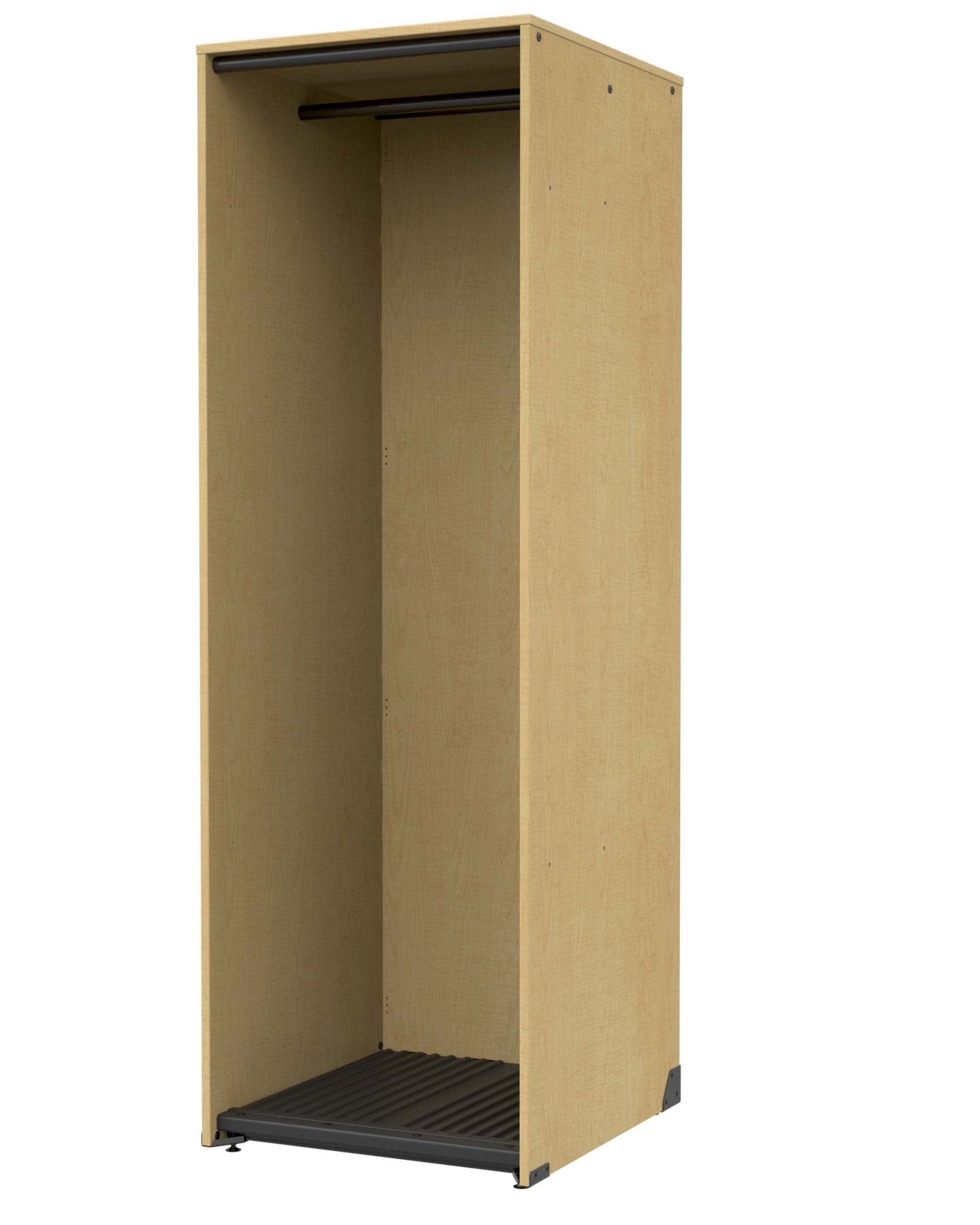 Marco Band - Stor Collection Storage Cabinet with 1 Rod Holds 11 Uniforms or Robes 27.75"W x 84"H x 29.25"D (BS200) - SchoolOutlet