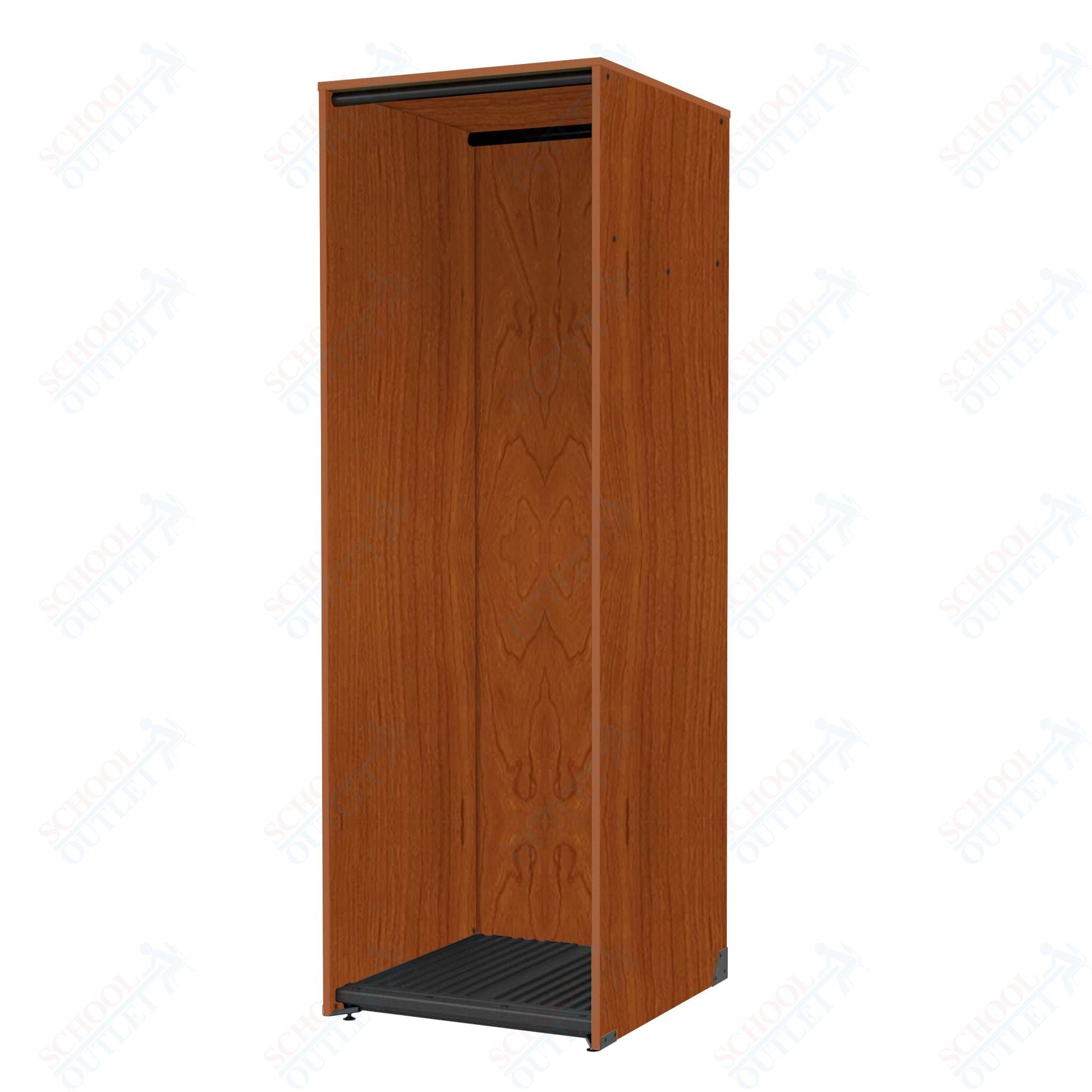 Marco Band - Stor Collection Storage Cabinet with 1 Rod Holds 11 Uniforms or Robes 27.75"W x 84"H x 29.25"D (BS200) - SchoolOutlet