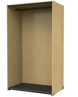 Marco Band-Stor Collection Storage Cabinet with 1 Rod Holds 20 Uniforms or Robes 48"W x 84"H x 29.25"D (BS201)