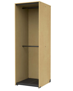 Marco Band-Stor Collection Storage Cabinet with 2 Rods Holds 22 Uniforms 27.75"W x 84"H x 29.25"D (BS204)