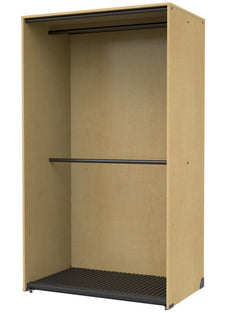 Marco Band-Stor Collection Storage Cabinet with 2 Rods Holds 40 Uniforms 48"W x 84"H x 29.25"D (BS205)