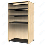 Marco Band - Stor Collection Storage Cabinet with 3 Shelves & Rod Holds 20 uniforms and 24 hats 48