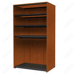 Marco Band - Stor Collection Storage Cabinet with 3 Shelves & Rod Holds 20 uniforms and 24 hats 48