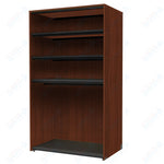 Marco Band - Stor Collection Storage Cabinet with 3 Shelves & Rod Holds 20 uniforms and 24 hats 48