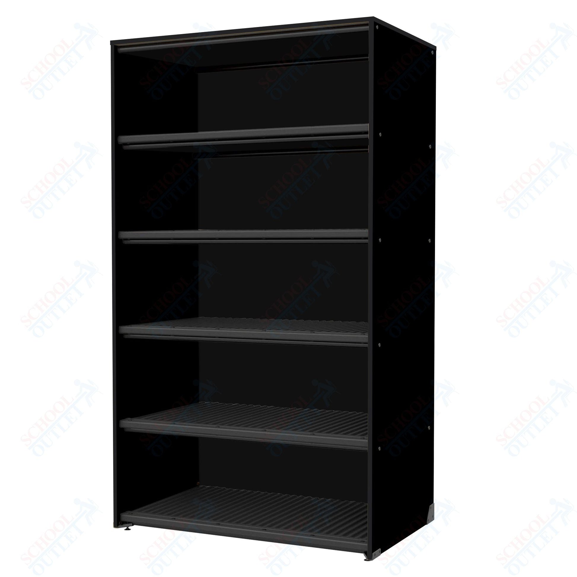 Marco Band - Stor Collection Storage Cabinet Holds 45 hats with 5 Shelves 48"W x 84"H x 29.25"D (BS209) - SchoolOutlet
