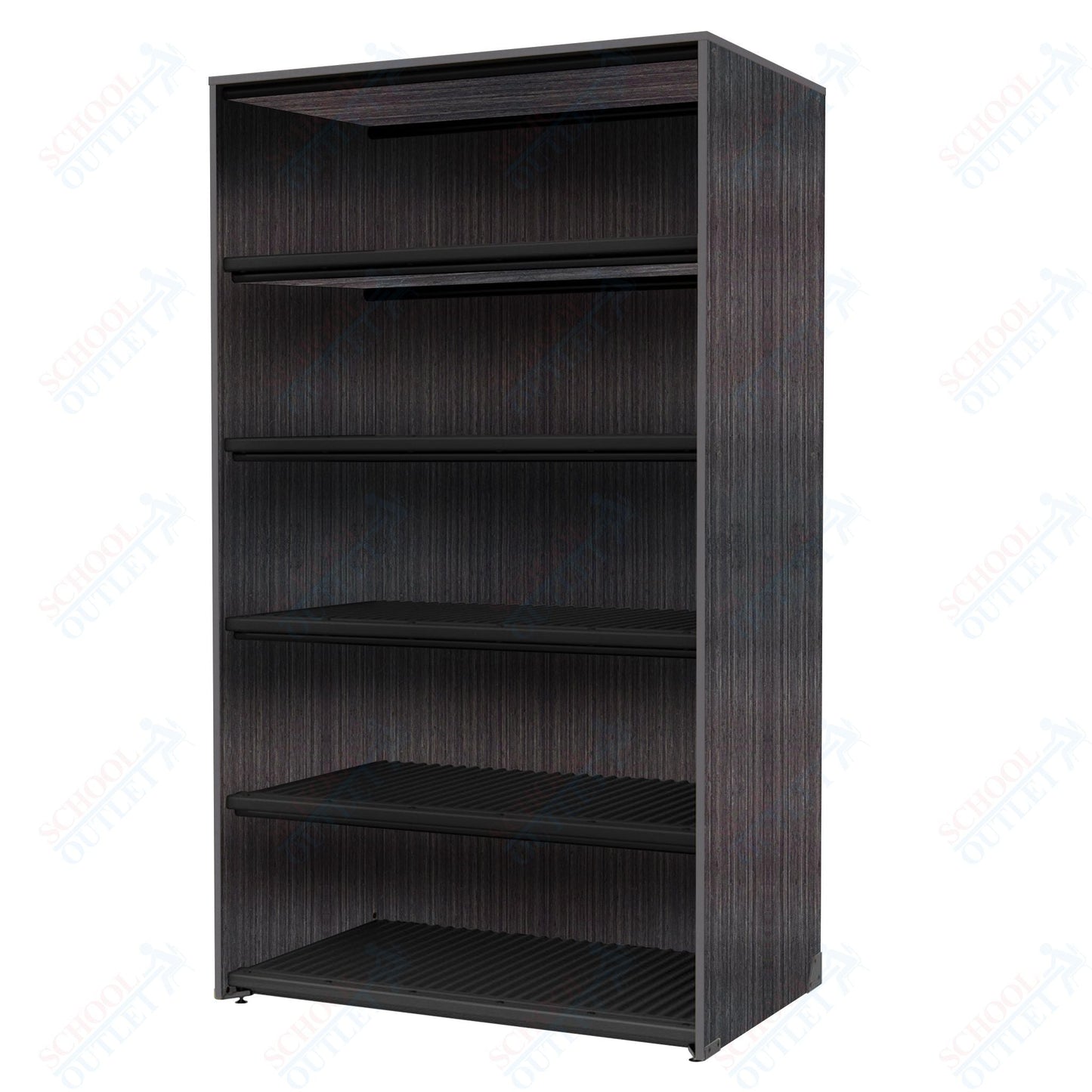 Marco Band - Stor Collection Storage Cabinet Holds 45 hats with 5 Shelves 48"W x 84"H x 29.25"D (BS209) - SchoolOutlet
