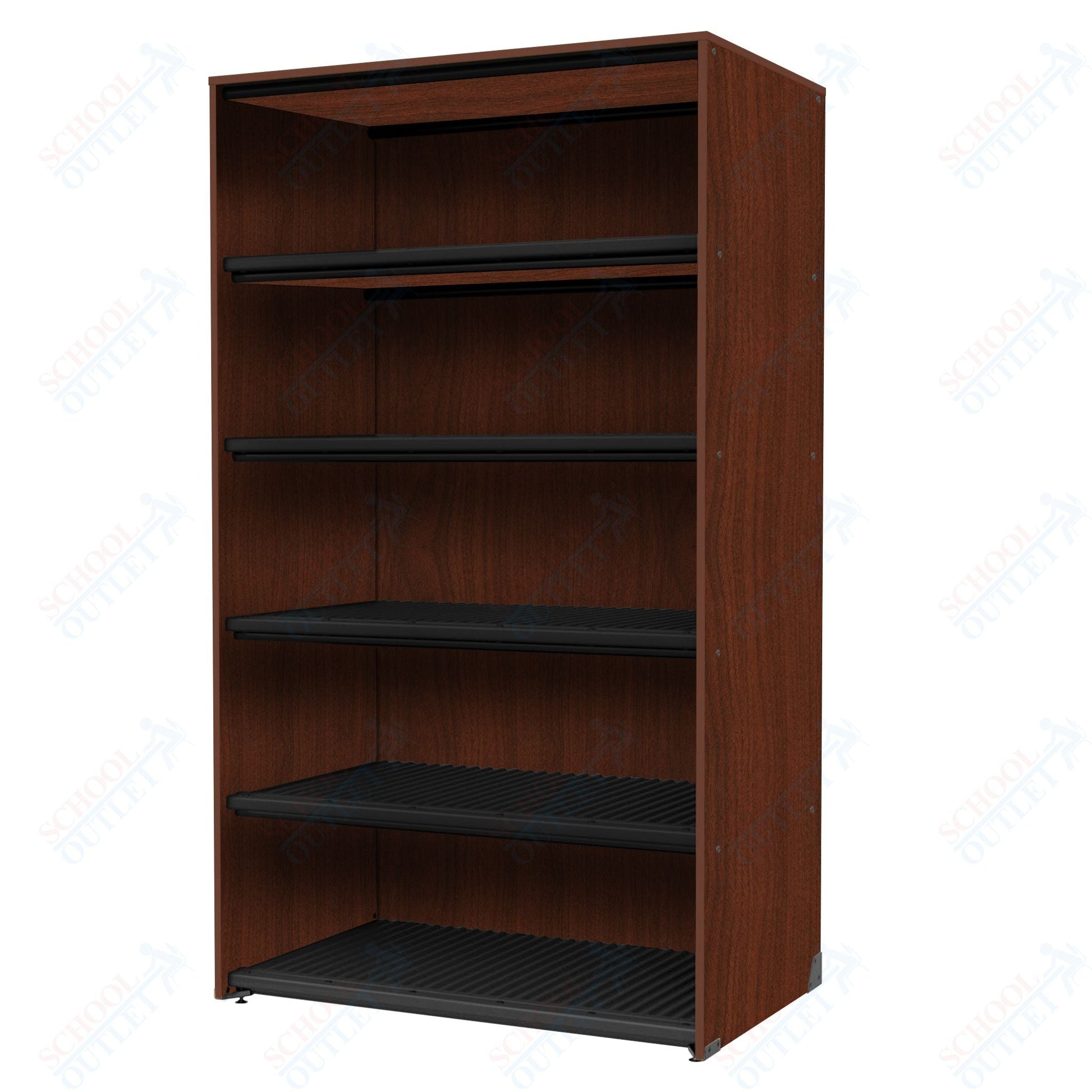 Marco Band - Stor Collection Storage Cabinet Holds 45 hats with 5 Shelves 48"W x 84"H x 29.25"D (BS209) - SchoolOutlet
