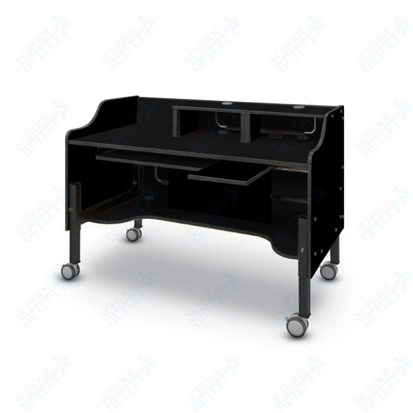 Marco Band - Stor Mobile Band - Stor Mobile Music Lab Workstations - 45"H x 61.5"W x 32"D (BS302 - 0) - SchoolOutlet