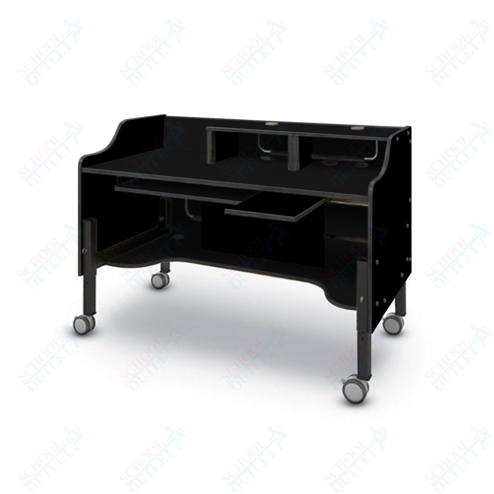 Marco Band - Stor Mobile Band - Stor Mobile Music Lab Workstations - 45"H x 61.5"W x 32"D (BS302 - 0) - SchoolOutlet