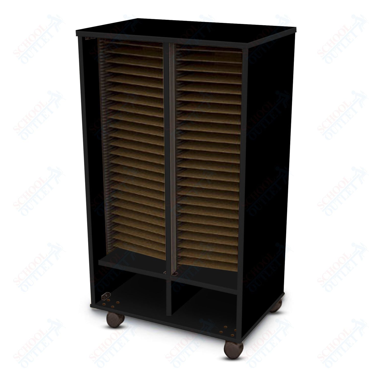 Marco Band - Stor Mobile Folio Cabinet with 2 Compartment, Band (BS402) - SchoolOutlet