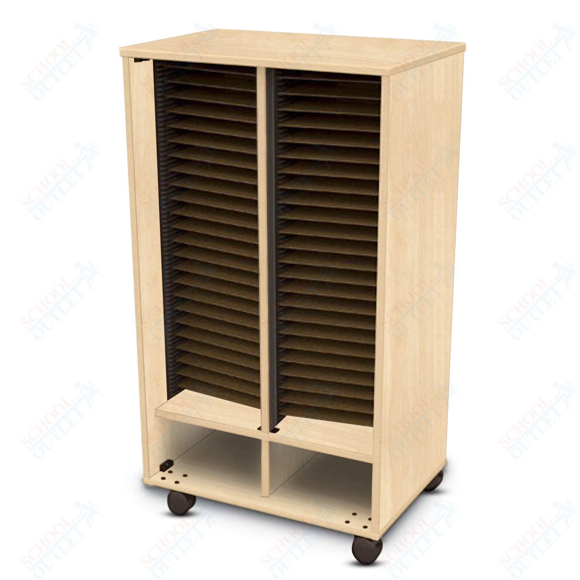 Marco Band - Stor Mobile Folio Cabinet with 2 Compartment, Band (BS402) - SchoolOutlet