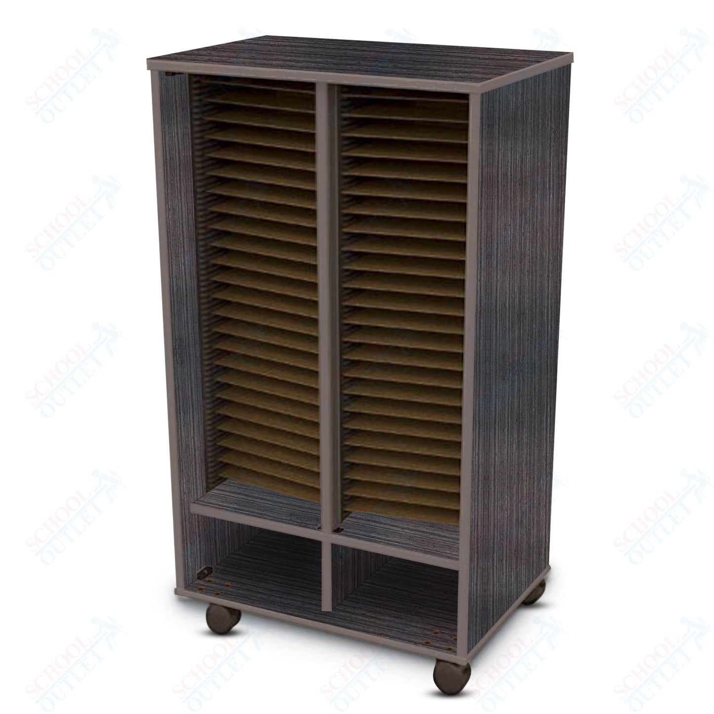 Marco Band - Stor Mobile Folio Cabinet with 2 Compartment, Band (BS402) - SchoolOutlet