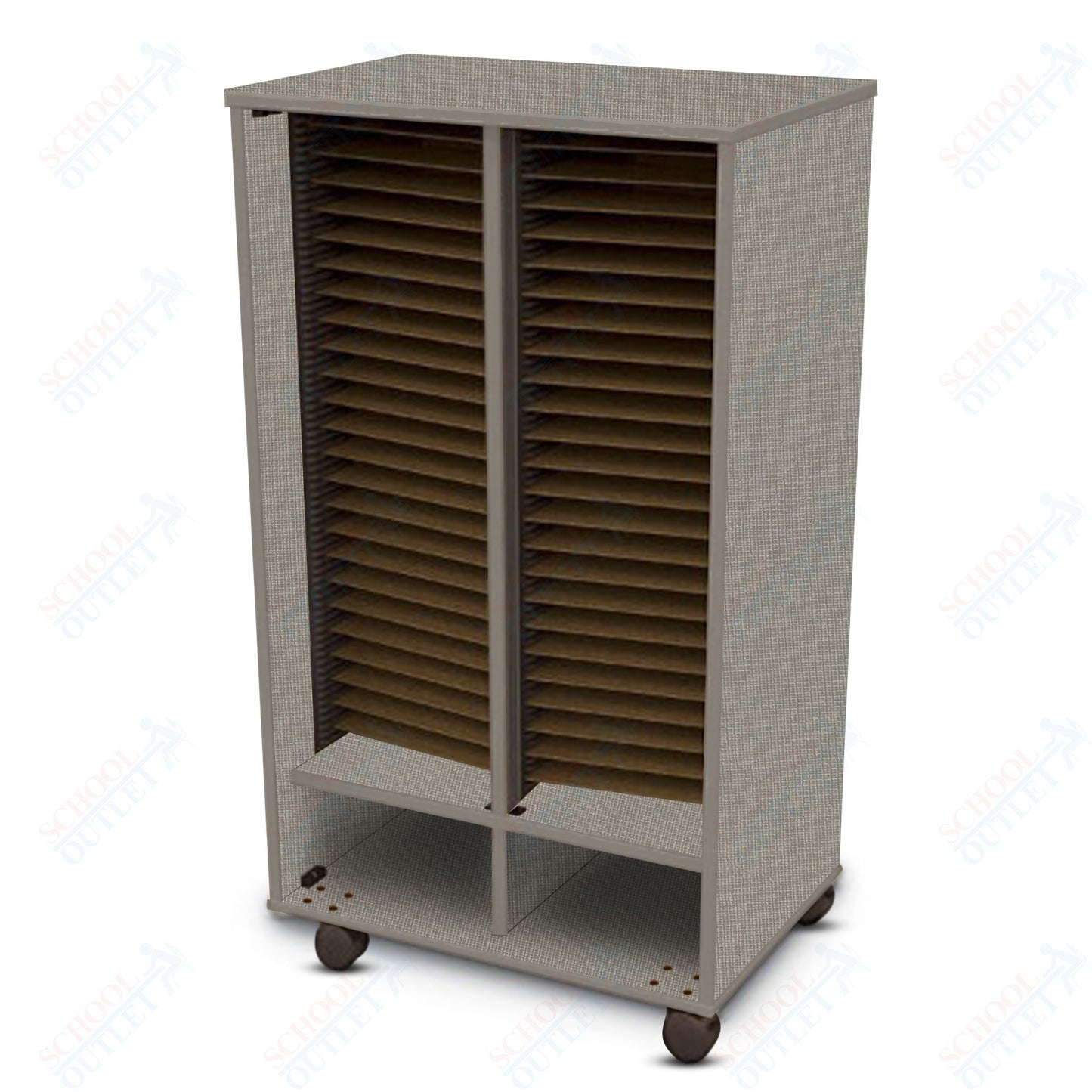 Marco Band - Stor Mobile Folio Cabinet with 2 Compartment, Band (BS402) - SchoolOutlet