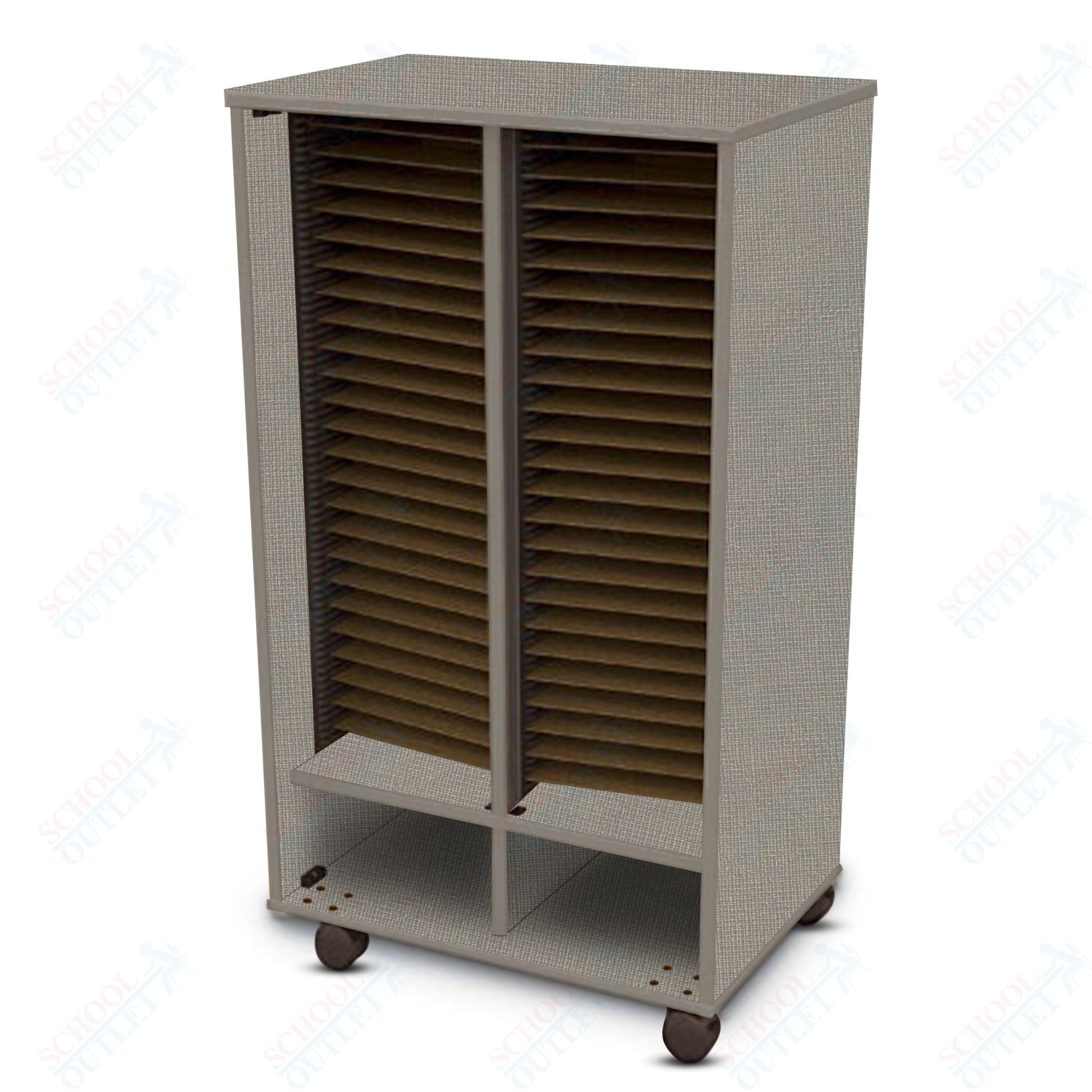 Marco Band - Stor Mobile Folio Cabinet with 2 Compartment, Band (BS402) - SchoolOutlet