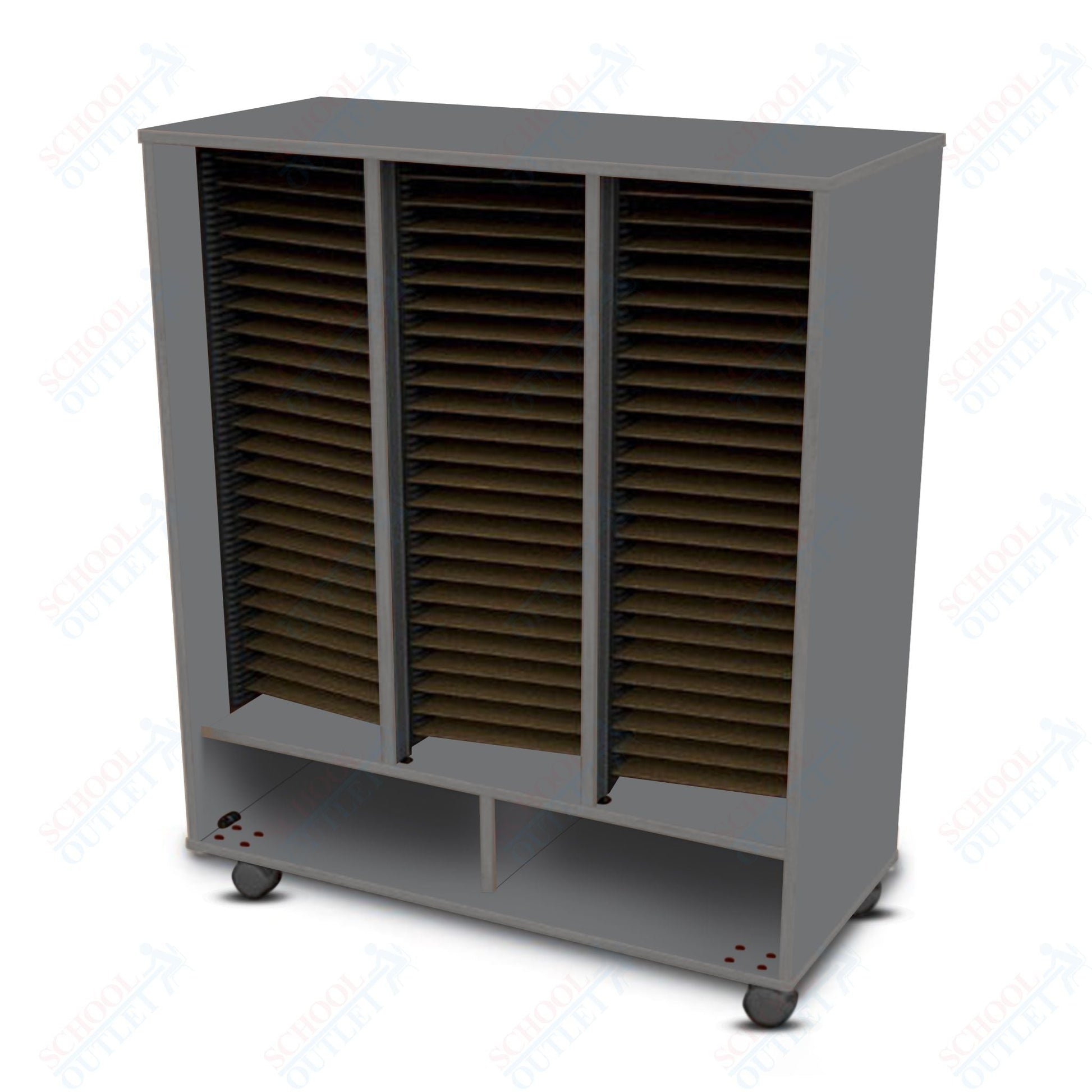 Marco Band - Stor Mobile Folio Cabinet with 3 Compartment, Band (BS403) - SchoolOutlet