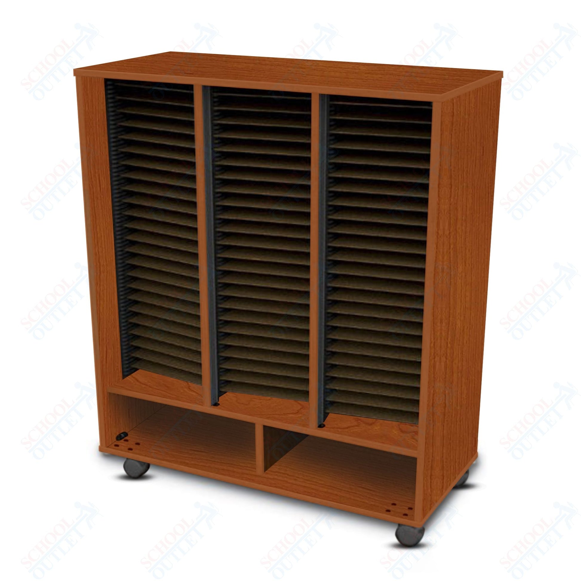 Marco Band - Stor Mobile Folio Cabinet with 3 Compartment, Band (BS403) - SchoolOutlet