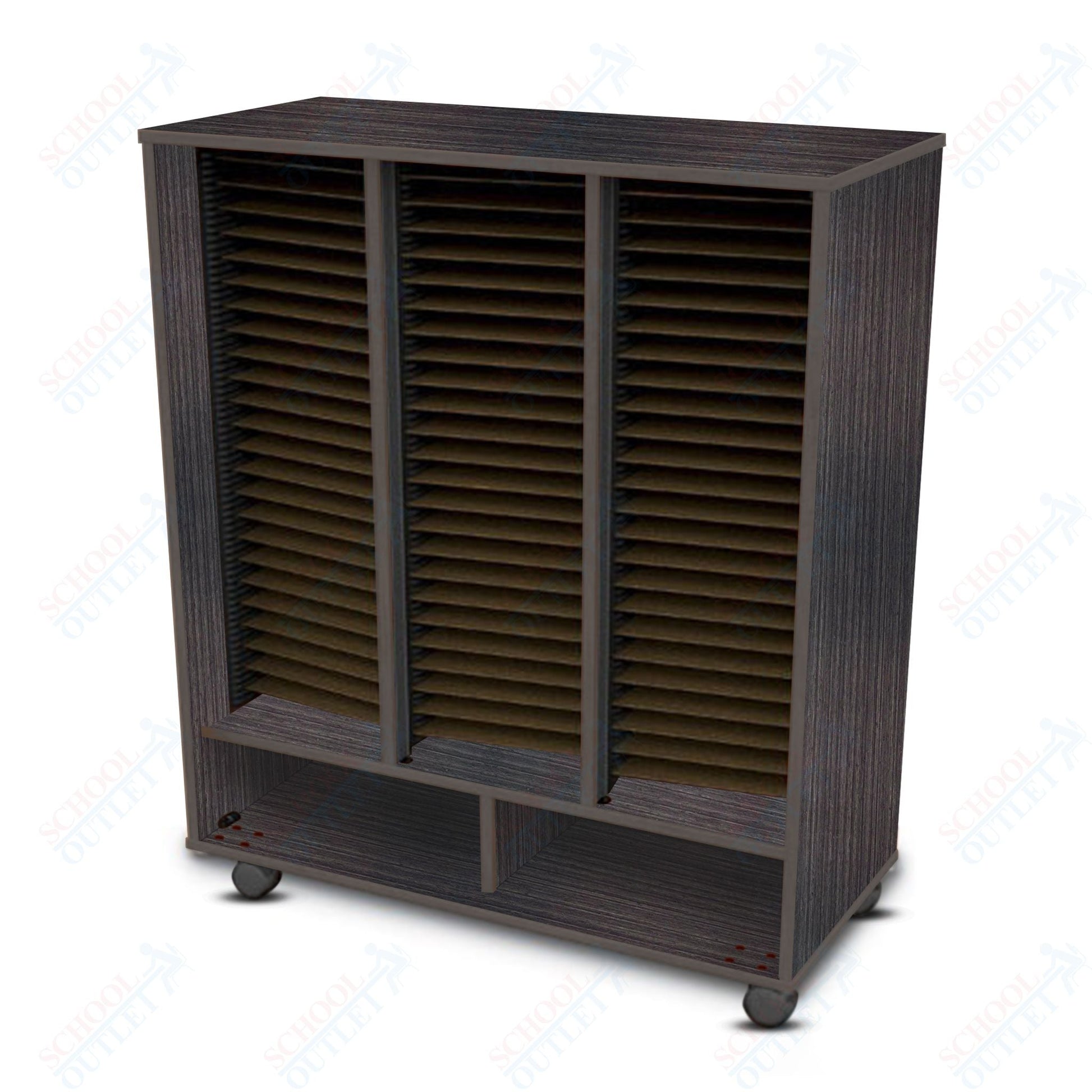 Marco Band - Stor Mobile Folio Cabinet with 3 Compartment, Band (BS403) - SchoolOutlet