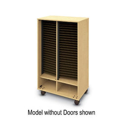 Marco Band-Stor Mobile Folio Cabinet with 2 Compartment, Choral (BS404)
