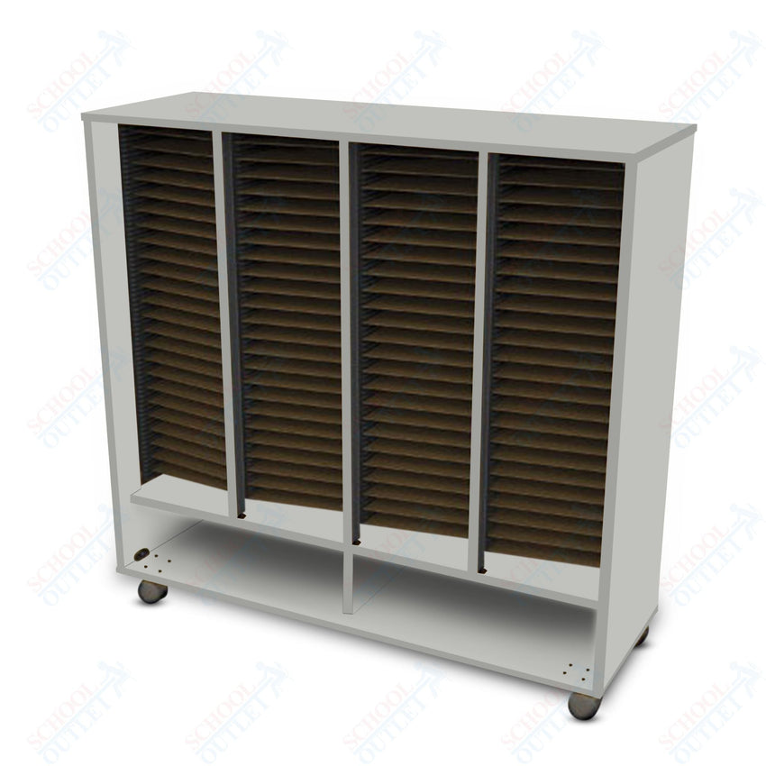 Marco Band - Stor Mobile Folio Cabinet with 4 Compartment, Choral (BS406) - SchoolOutlet