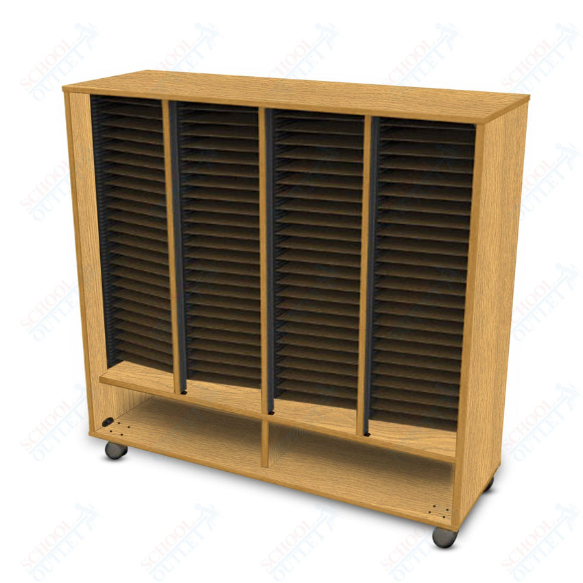 Marco Band - Stor Mobile Folio Cabinet with 4 Compartment, Choral (BS406) - SchoolOutlet