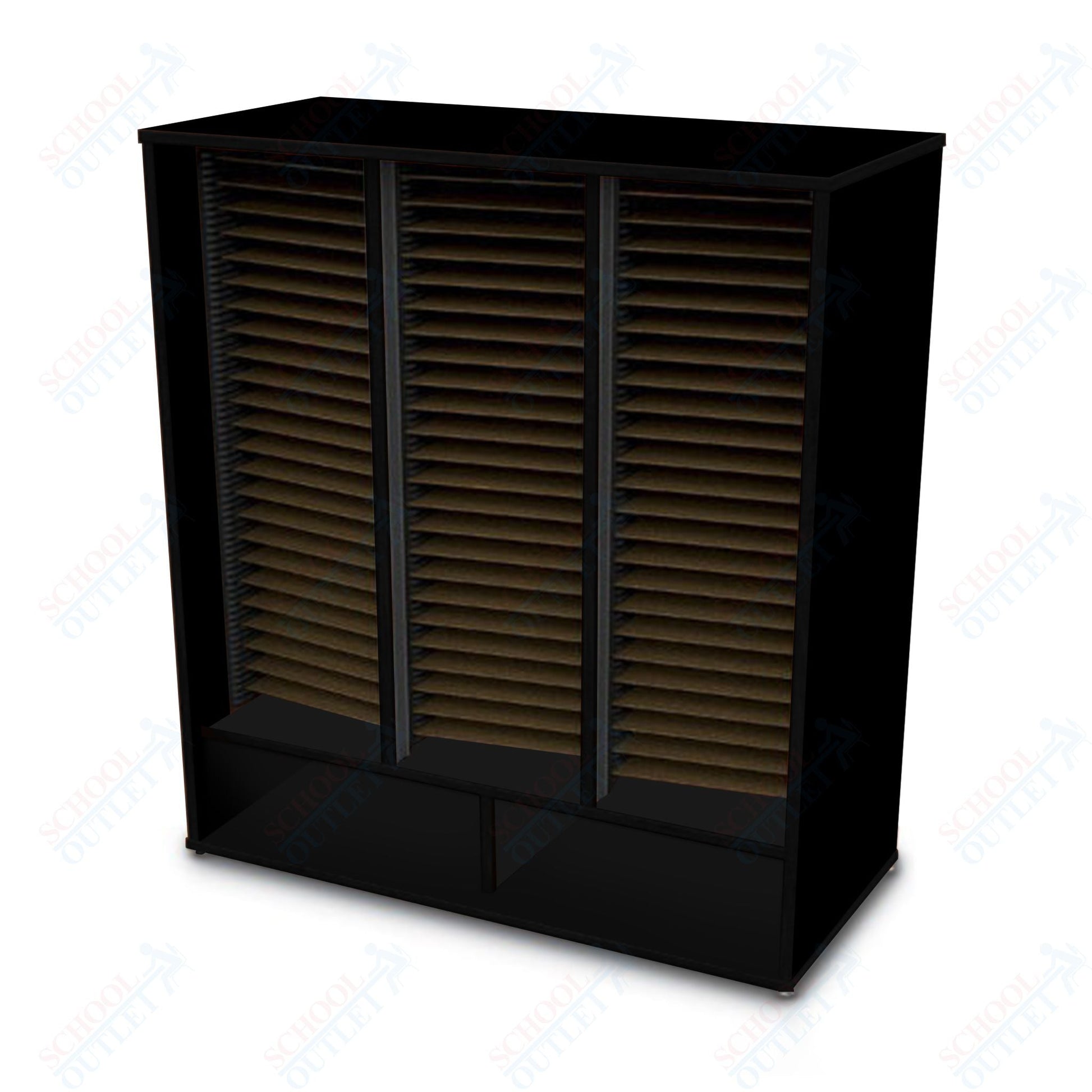 Marco Band - Stor Folio Cabinet with 3 - Compartment, Band (BS409) - SchoolOutlet