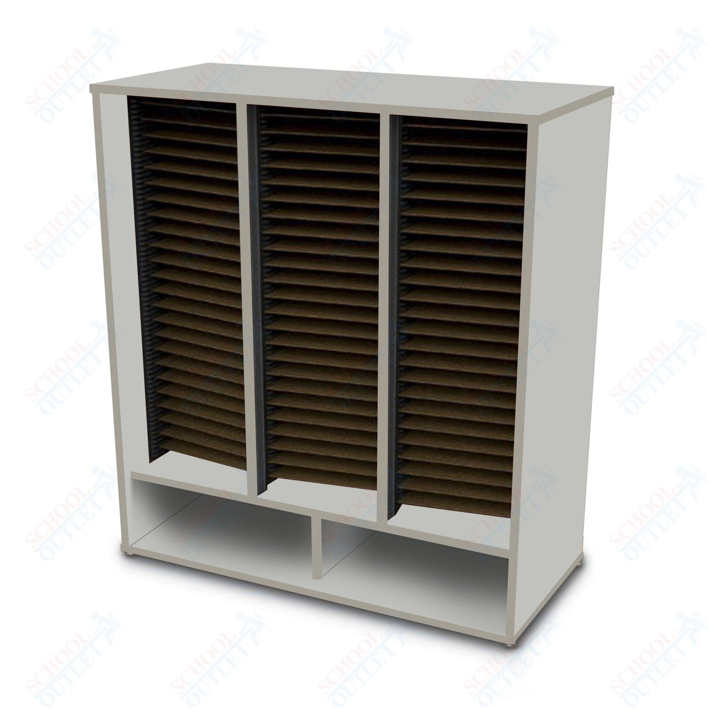Marco Band - Stor Folio Cabinet with 3 - Compartment, Band (BS409) - SchoolOutlet
