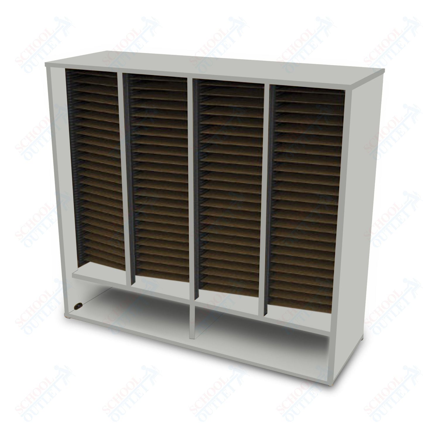 Marco Band - Stor Folio Cabinet with 4 - Compartment, Choral (BS412) - SchoolOutlet