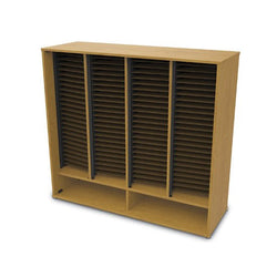 Marco Band-Stor Folio Cabinet with 4-Compartment, Choral (BS412)