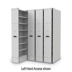 Marco Band-Stor Folio Music Library System- 93"H x 16"W x 44"D (BS420)