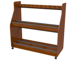 Marco Band-Stor Mobile Guitar Rack, 20 Units- 69.5"H x 72"W x 30"D (BS500-0)