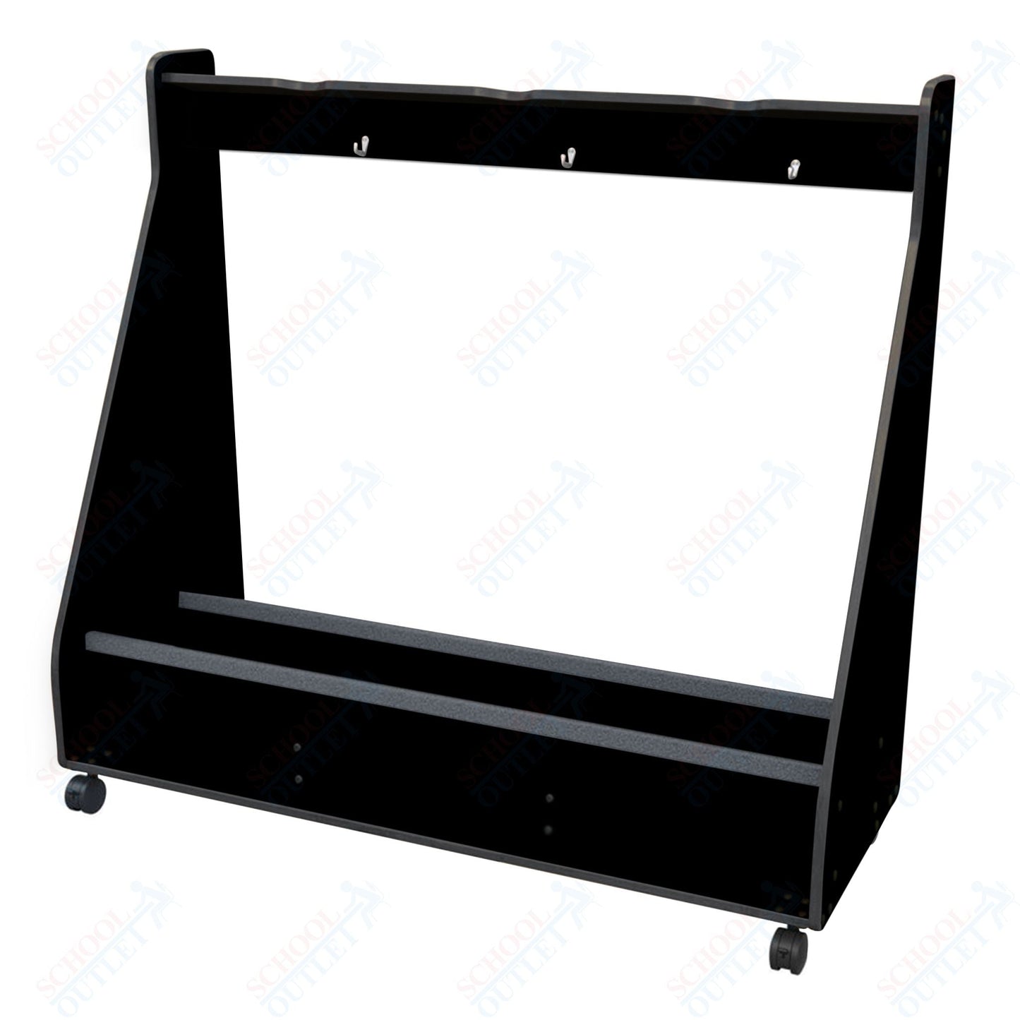Marco Band - Stor Mobile String Bass Rack, 3 Units - 62"H x 69.5"W x 24.25"D (BS501 - 0) - SchoolOutlet