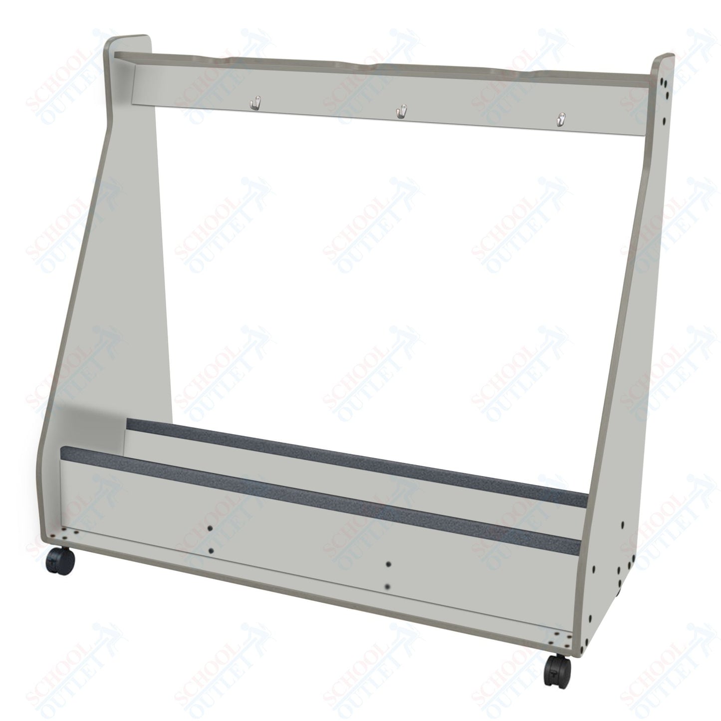 Marco Band - Stor Mobile String Bass Rack, 3 Units - 62"H x 69.5"W x 24.25"D (BS501 - 0) - SchoolOutlet