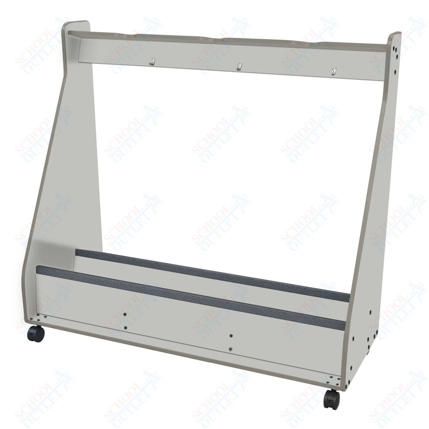 Marco Band - Stor Mobile String Bass Rack, 3 Units - 62"H x 69.5"W x 24.25"D (BS501 - 0) - SchoolOutlet