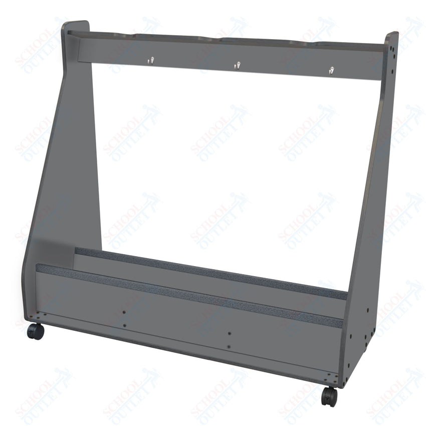 Marco Band - Stor Mobile String Bass Rack, 3 Units - 62"H x 69.5"W x 24.25"D (BS501 - 0) - SchoolOutlet